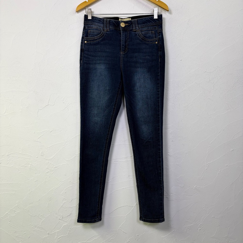 Democracy Skinny Jeans Women 4 Ab Solution Dark Wash Stretch Casual